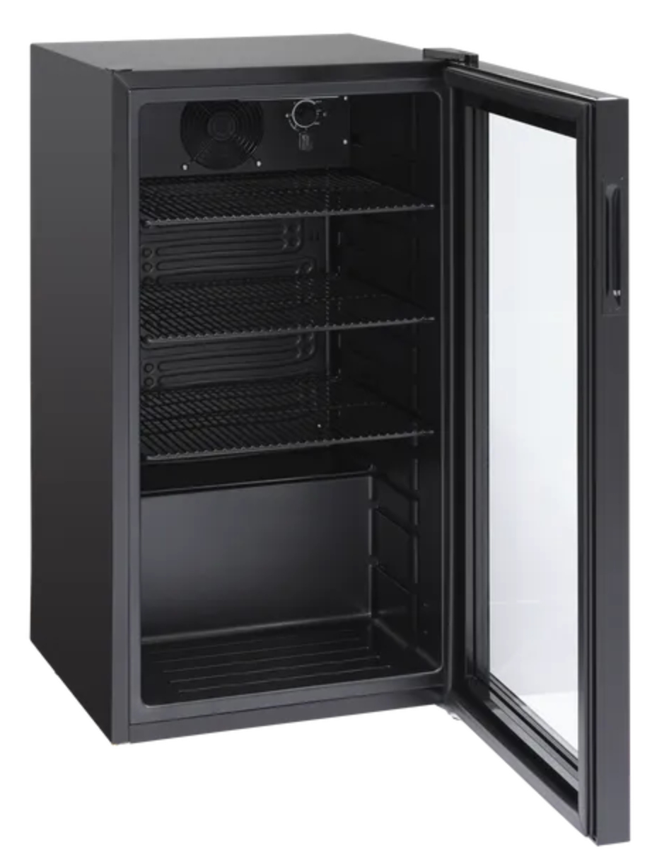 Scancool DC98BB Displaykabinet til køleskab 88 L 49 flaske(r) 74 dåse(r) Fritstående B Scancool DC98BB Displaykabinet til køleskab 88 L 49 flaske(r) 74 dåse(r) Fritstående B